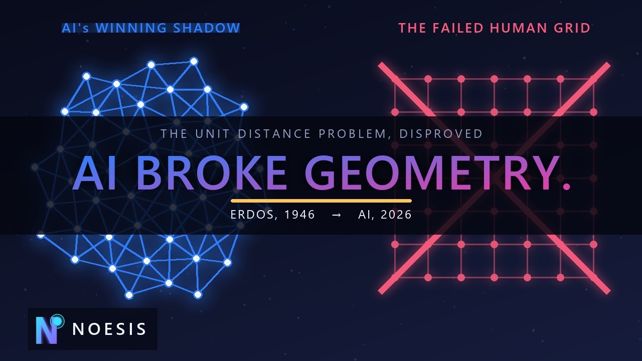 Why AI Just Disproved Erdős: The Unit Distance Problem