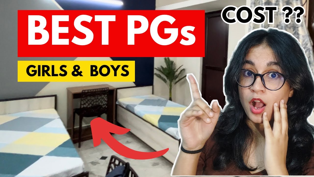 Most affordable PGs for Delhi University students || Boys and Girls PG - Fully furnished, AC, meals