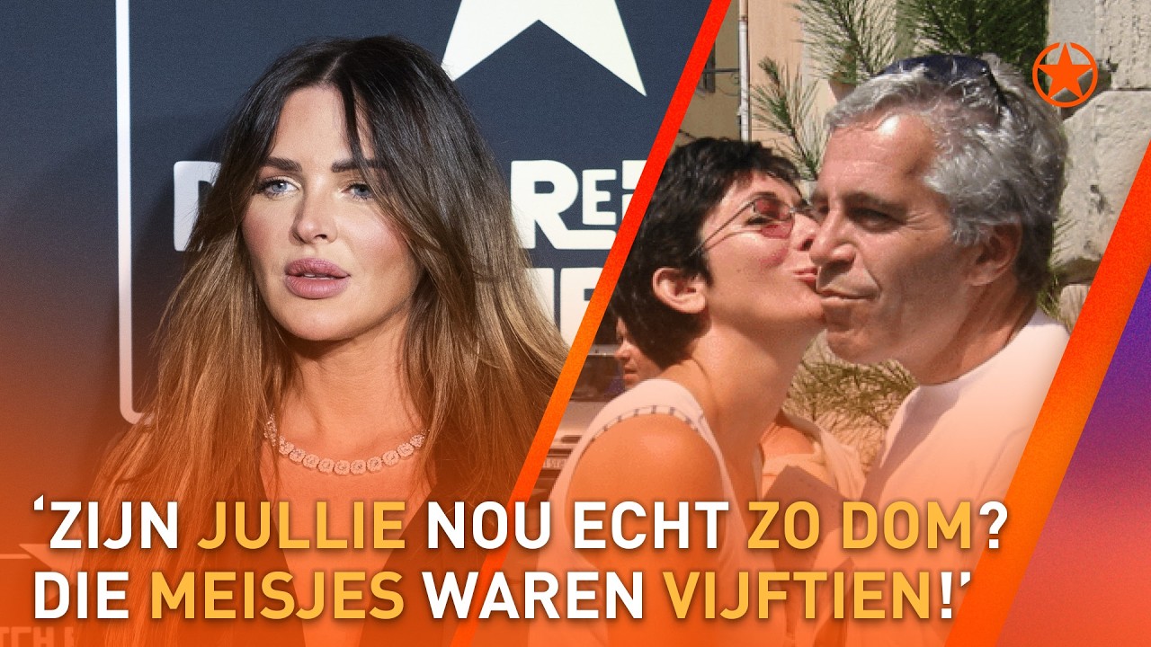 SYLVIA GEERSEN deelt WOEST STATEMENT over BAND met JEFFREY EPSTEIN 🤬 | SHOWNIEUWS