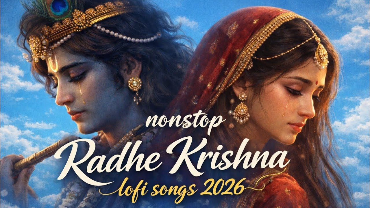 nonstop radhe krishna lofi songs | krishna lofi songs | lofi bhajan #krishna #lofibhajan
