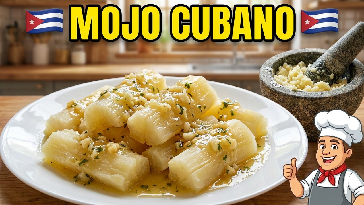 Receta Cubana Mojo Criollo para Yuca (Mojo cubano)