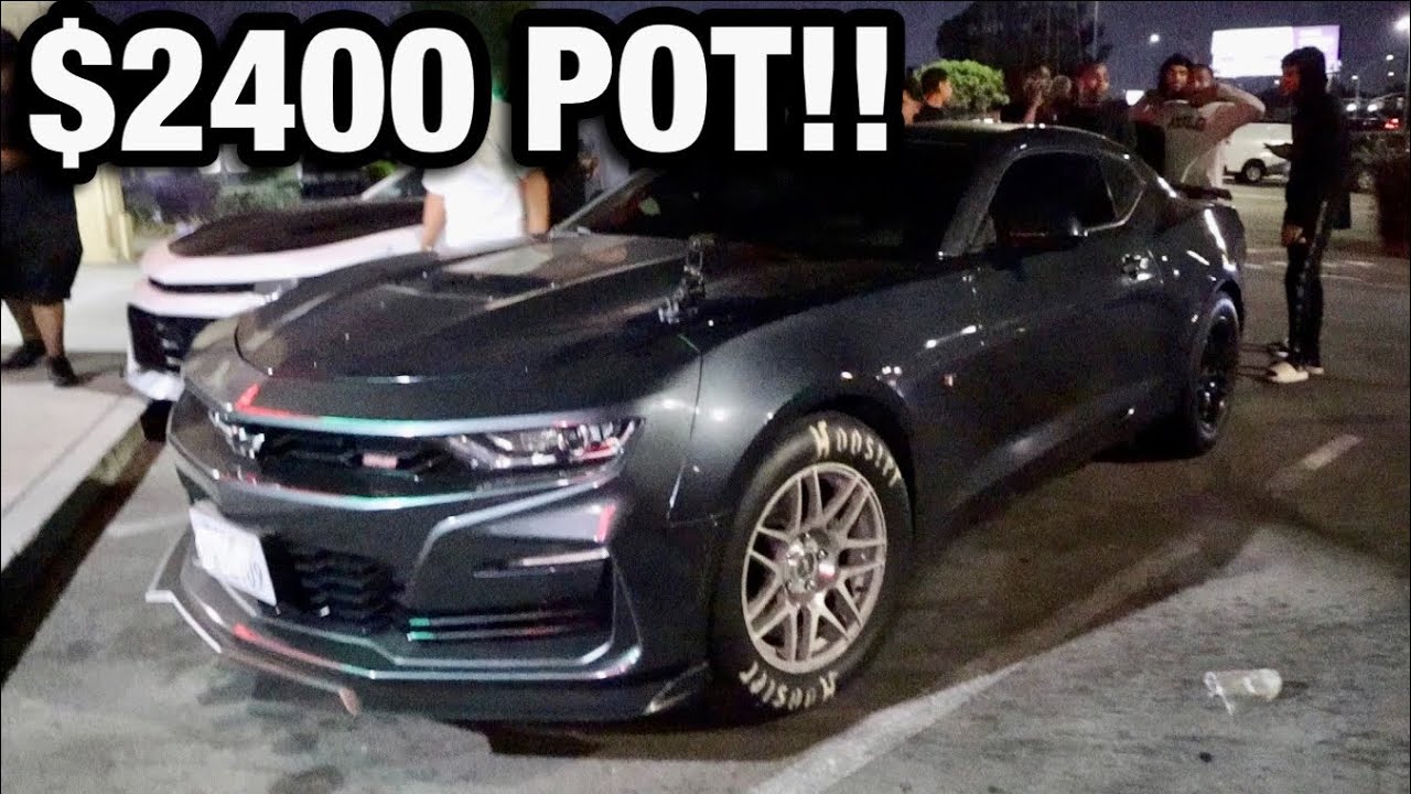 FBO A10 Camaro SS против E85 10 Speed ​​Mustang GT! ГОНКА за 2400 долларов!!!
