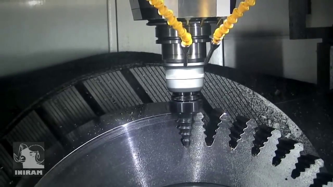 Fir Tree Milling as an Alternative to Broaching Technology on the Hermle 5 axis C60 XcU3LaZA9yA