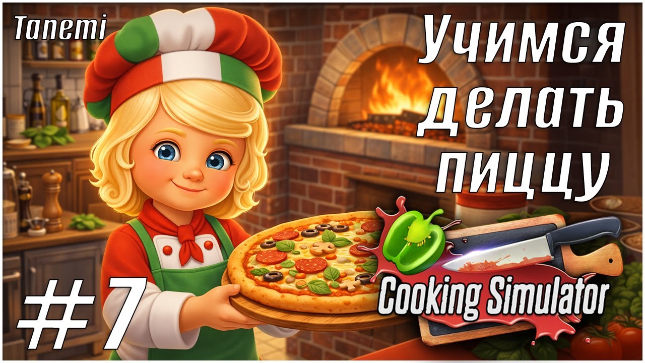 Cooking Simulator Pizza #7 Учимся делать пиццу