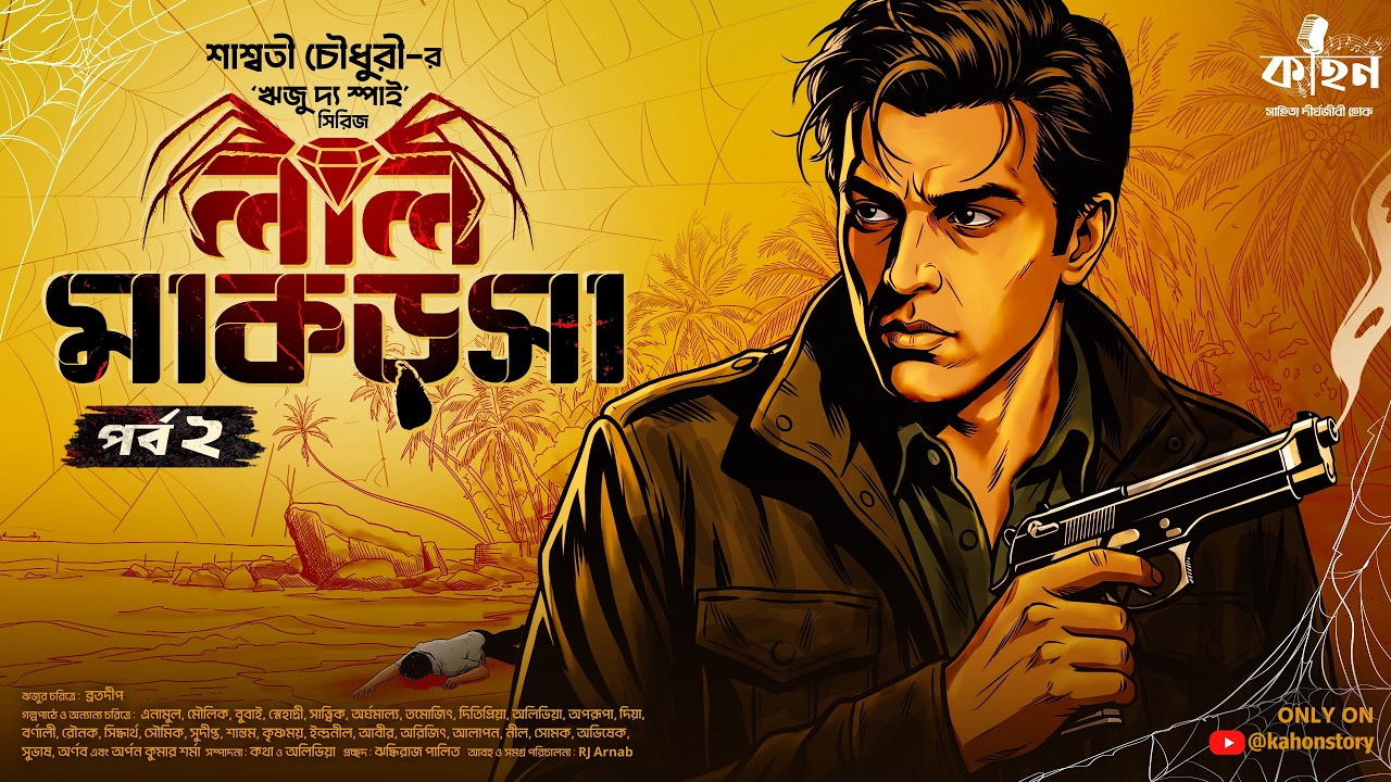 Laal Makorsha | Last Part | Saswati Chowdhury | Spy Thriller | Bengali Audio Story | Kahon