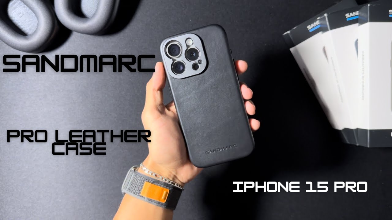 Кожаный чехол Sandmarc Pro для iPhone 15 Pro: распаковка и обзор — ЛУЧШИЙ кожаный чехол!?!?
