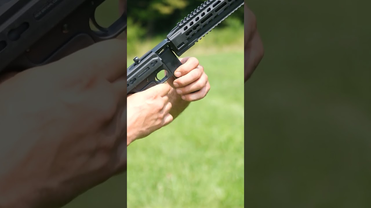 The G4S & Jackhammer, proving the effectiveness of .22LR. #stdgun #gunsmithing #g4s #jackhammer