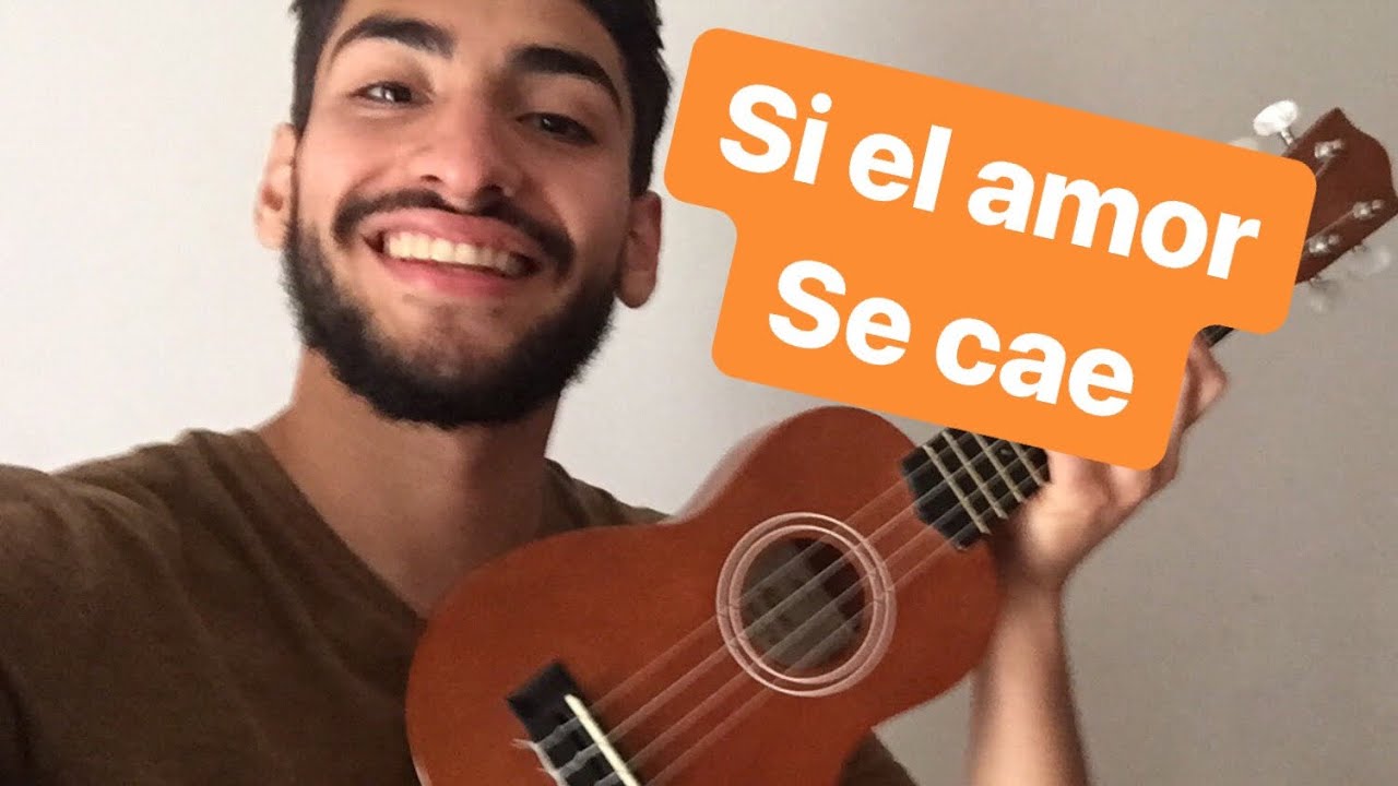 Como tocar SI EL AMOR SE CAE en UKELELE LOS CAFRES - TUTORIAL SI EL AMOR SE CAE UKELELE