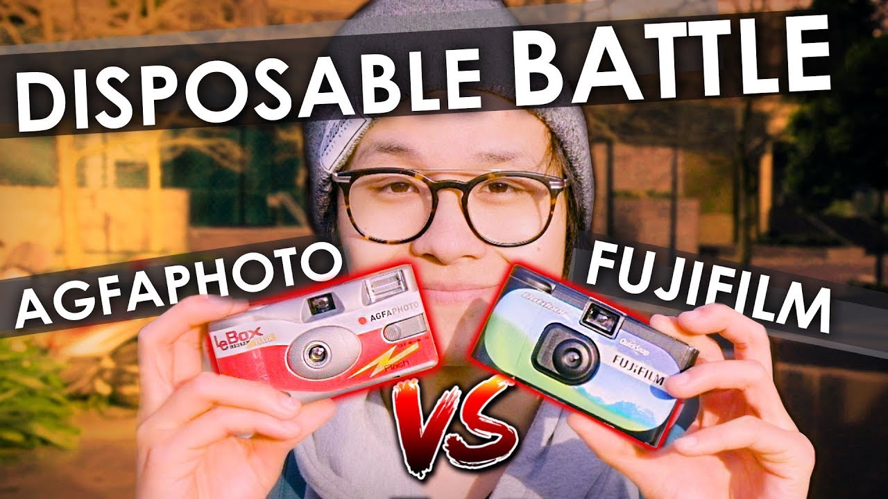 AGFAPHOTO vs FUJIFILM | Disposable Camera SHOWDOWN