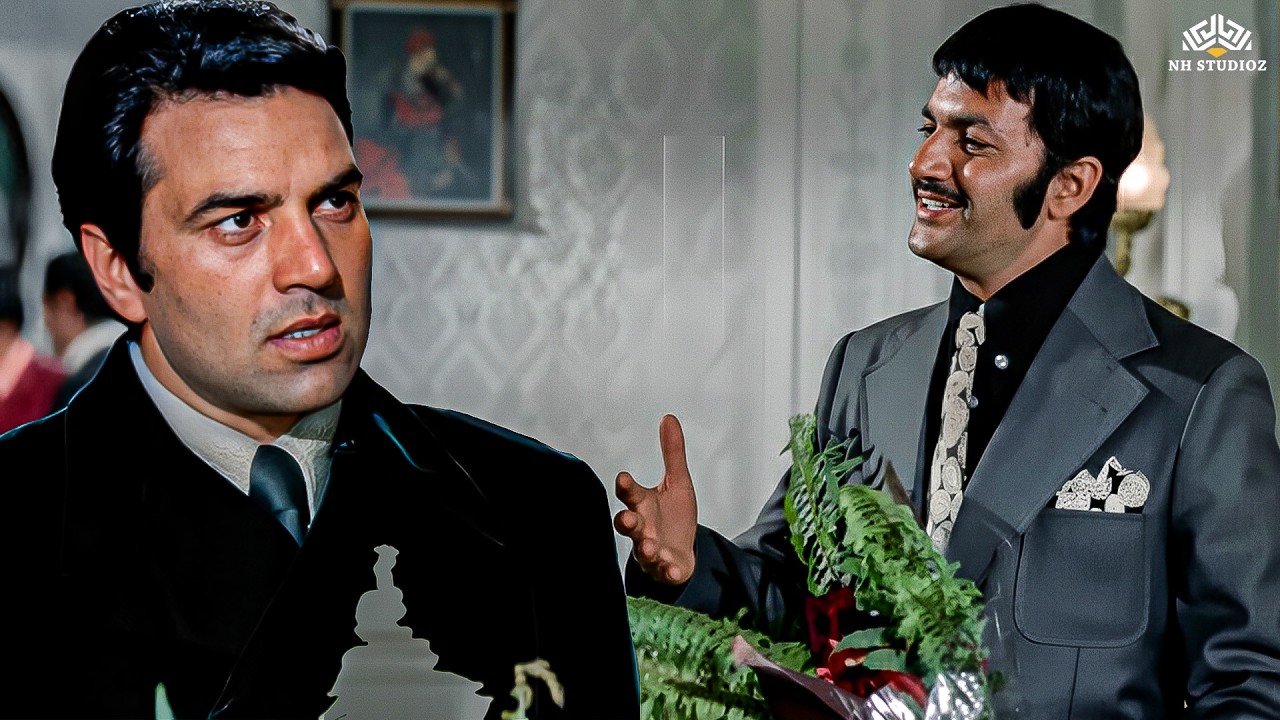 आज सब कुछ भूलकर दोस्ती का हाथ बढ़ाने आया हूँ! | Dharmendra, Prem Chopra | Jheel Ke Us Paar