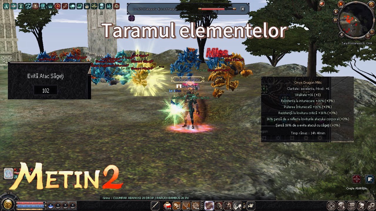 Taramul elementelor #metin2 ro Tara Romaneasca