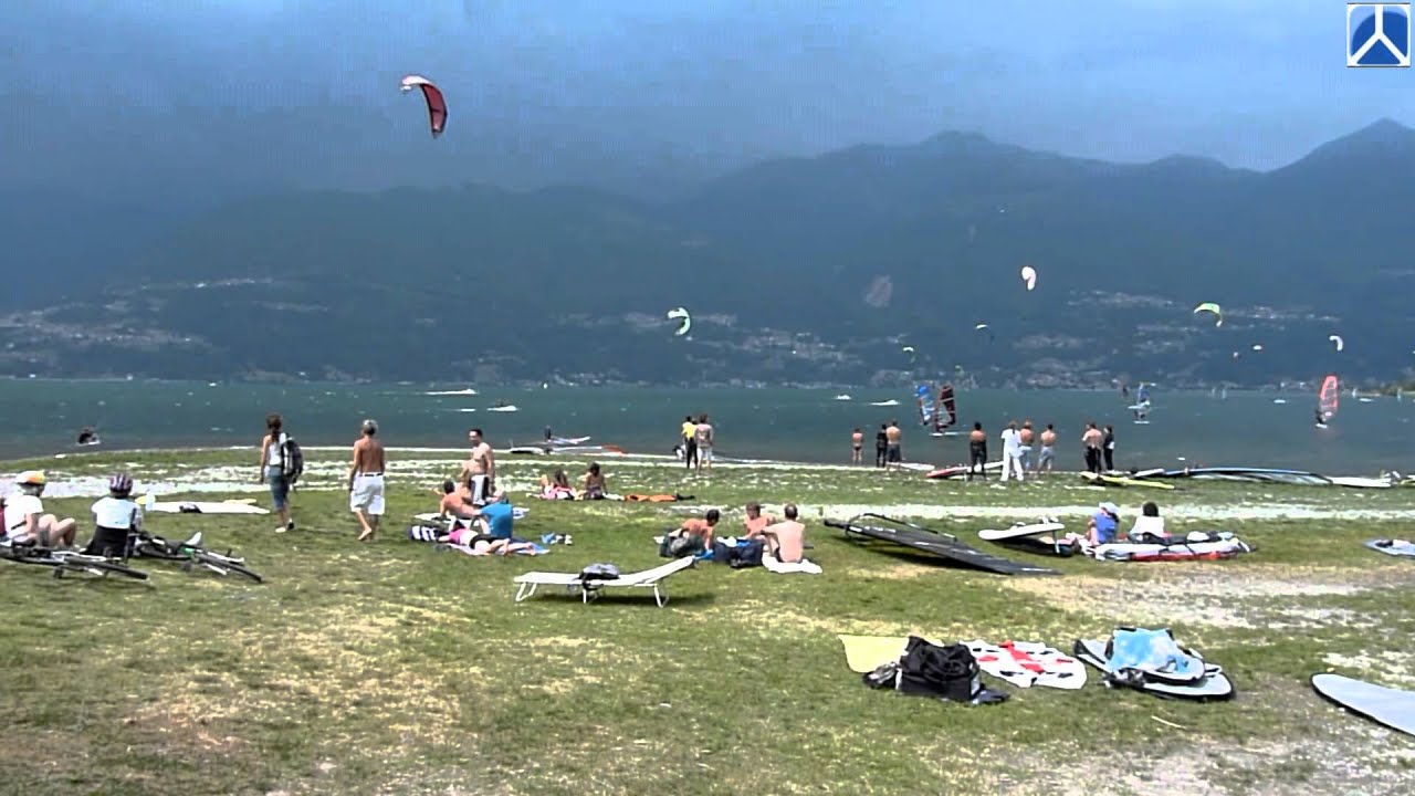 Lake Como Surf e Kitesurf sul Lago di Como - AltoLario Colico 22-5-2011