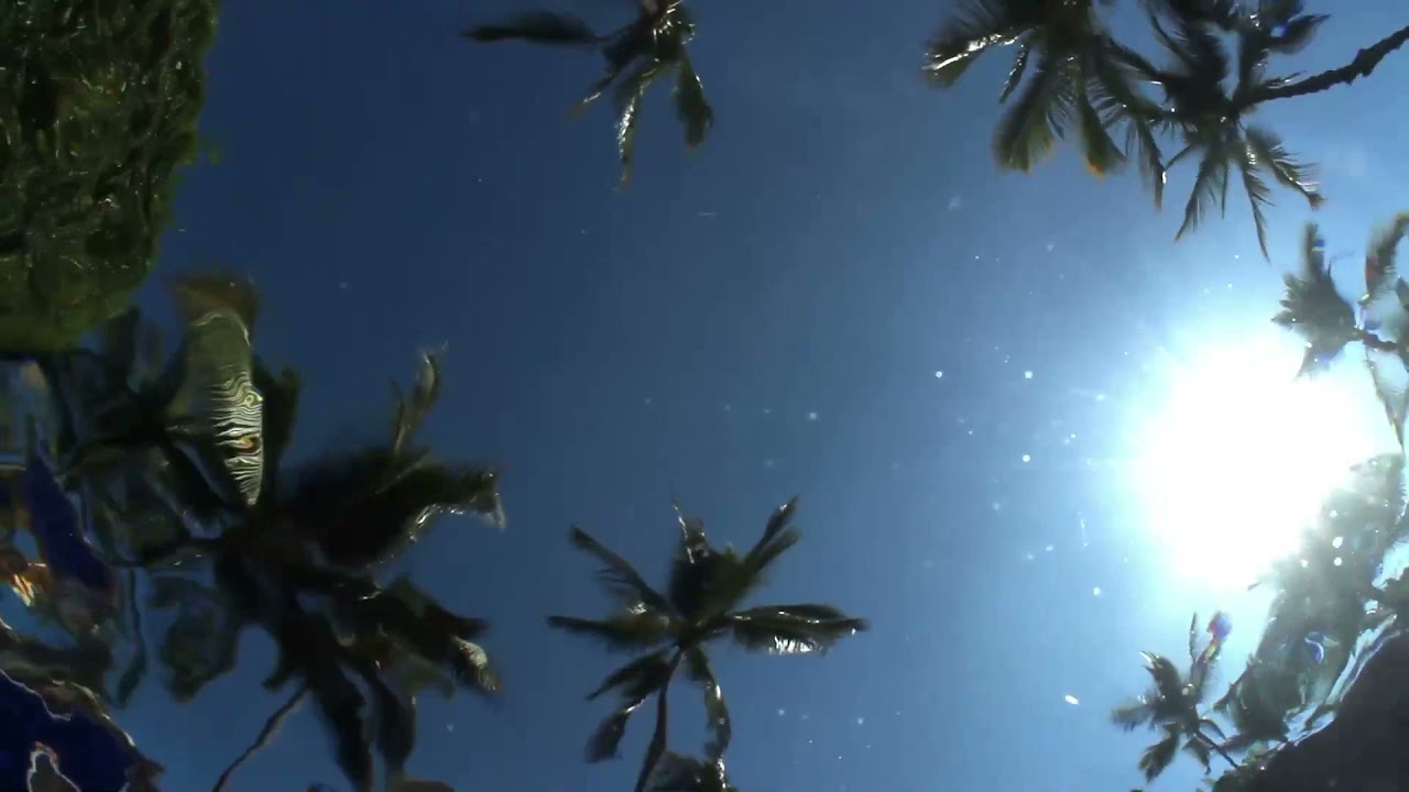 Relaxation meditation therapy underwater swimming pool relaxing music