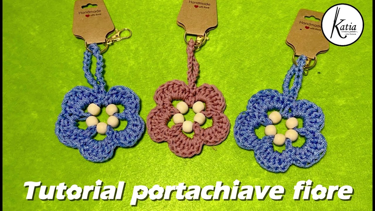 Tutorial portachiavi fiore