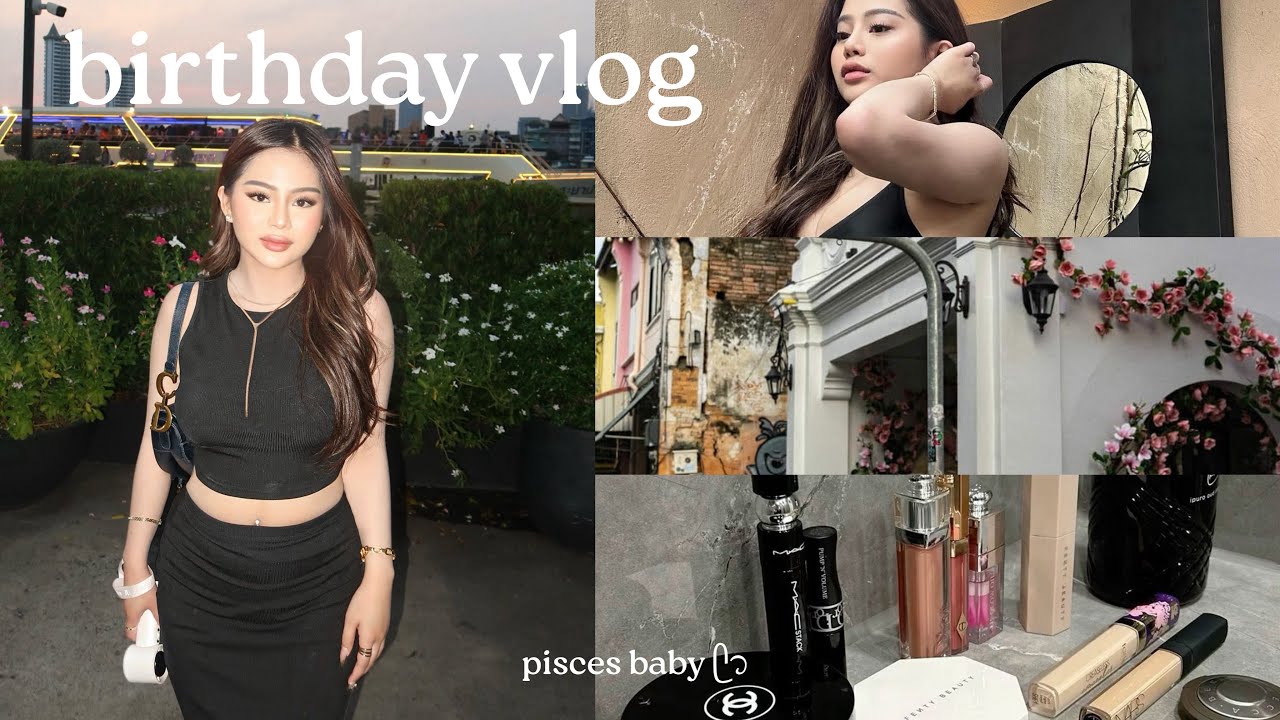 22ND BIRTHDAY VLOG ᯓ★ going to bangkok, shopping haul!