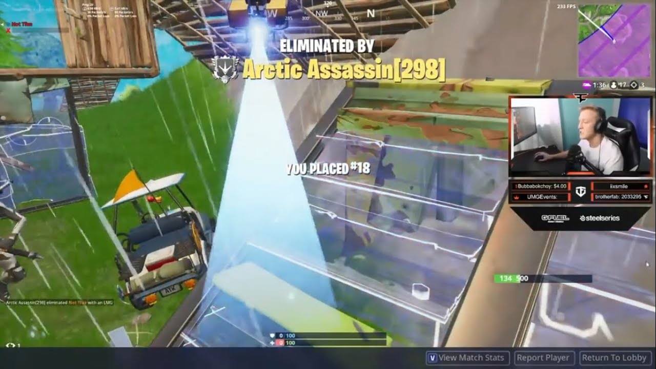 TSM Myth KILLS FaZe Tfue on Stream *BOTH POV*