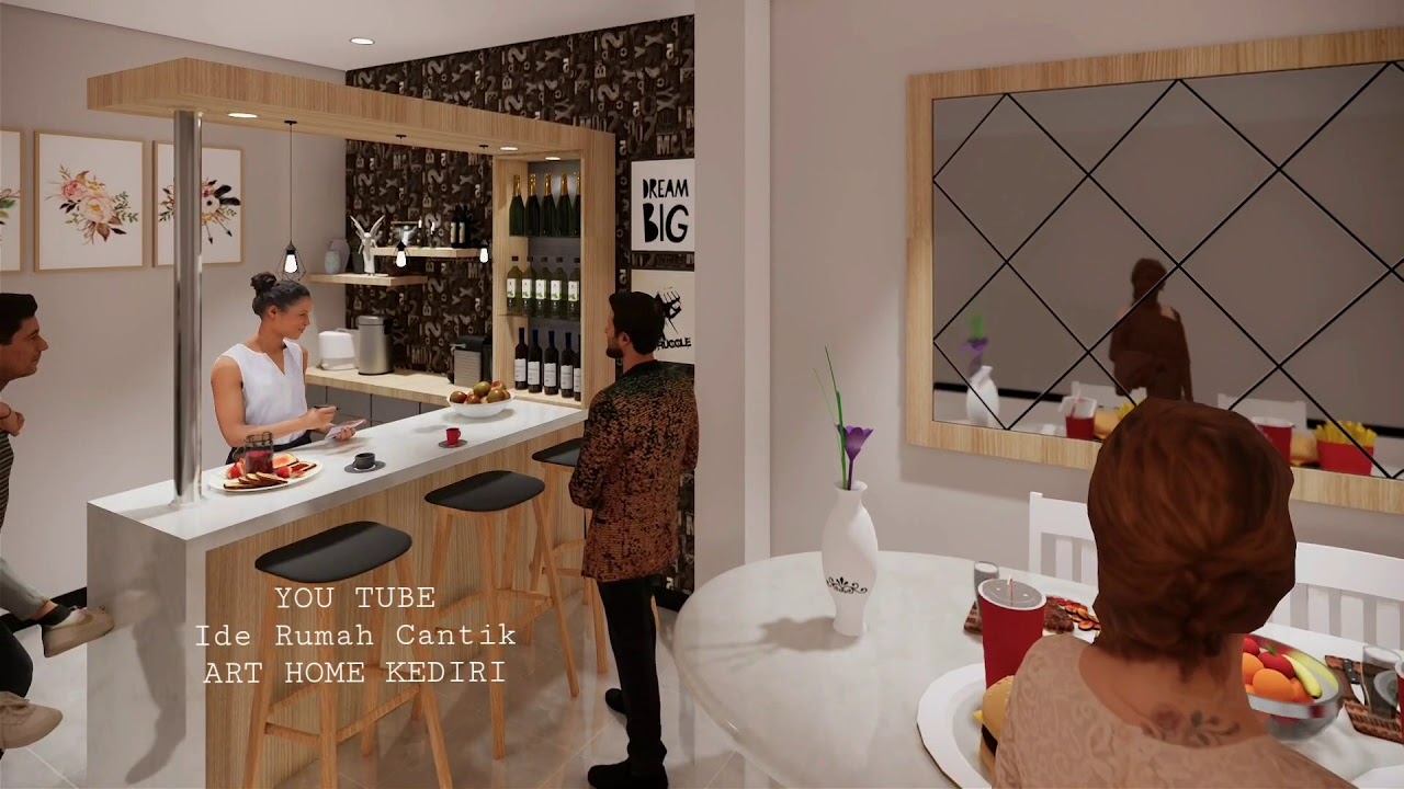 Interior Blitar-Beatiful Kitchen set minimalist luxury & elegan