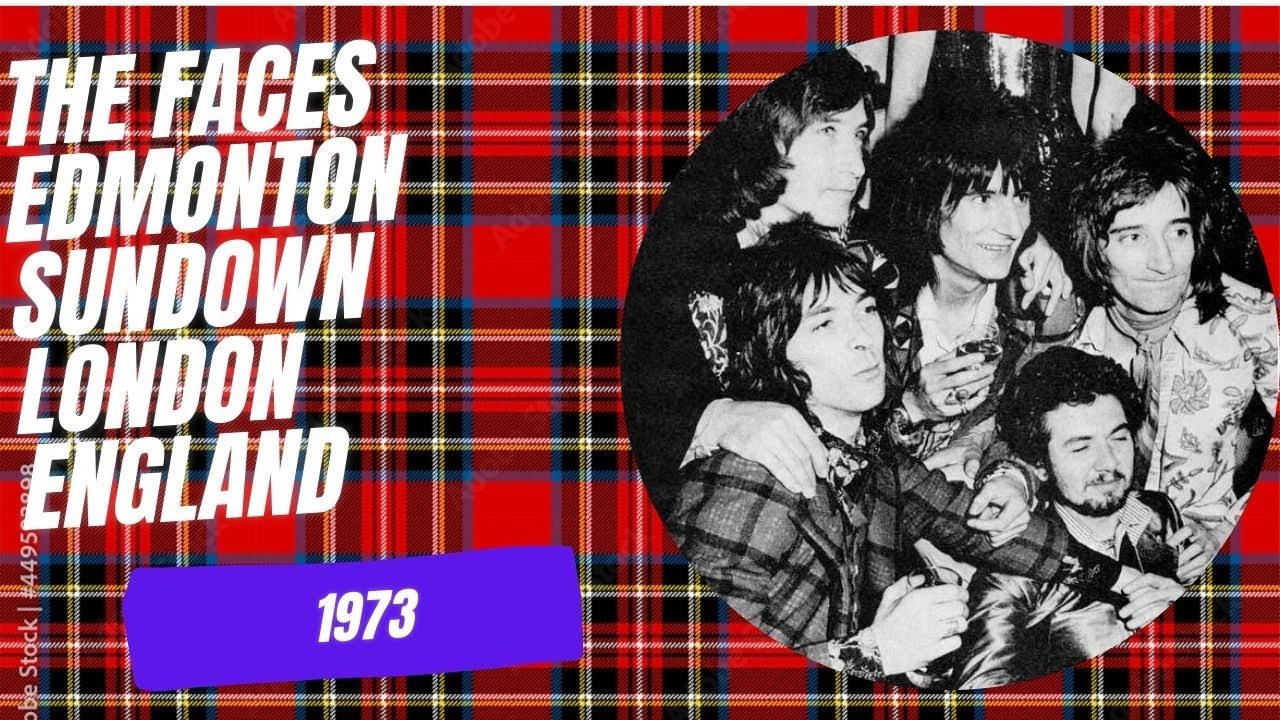 The Faces at Edmonton Sundown, London, England June 1973 #RODSTEWART #THEFACES #ronnielane