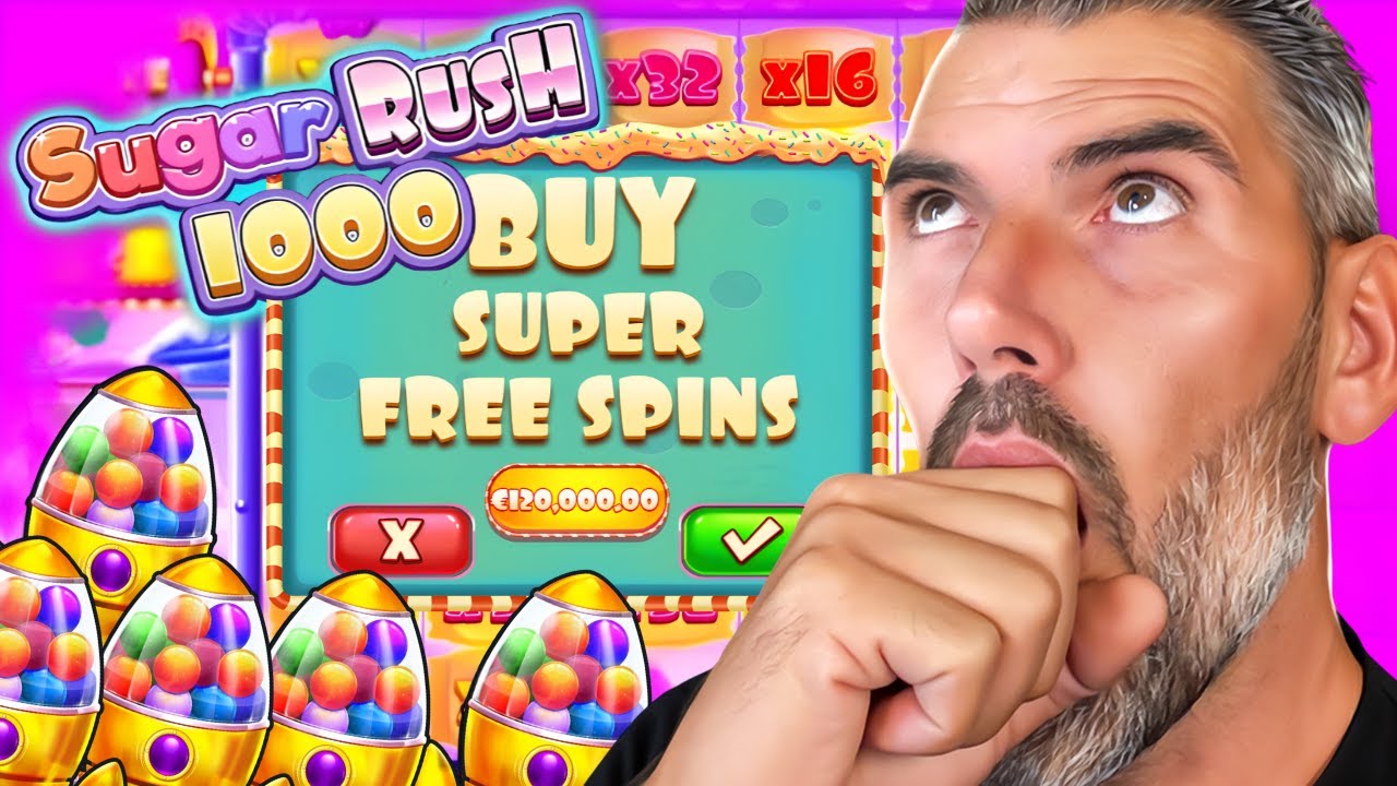 SUGAR RUSH 1000 : j'achète 100.000€ de SUPER BOUNTY🤯