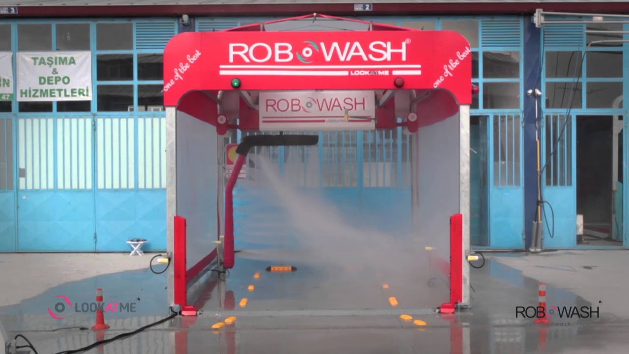 Robowash Dokunmasız Otomatik Araç Yıkama Makinesi