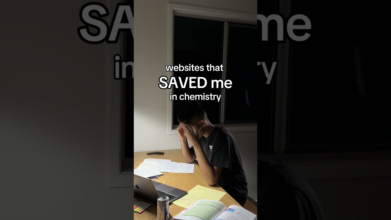 📚 SAVE these crazy chemistry study websites for later! (Read comments)