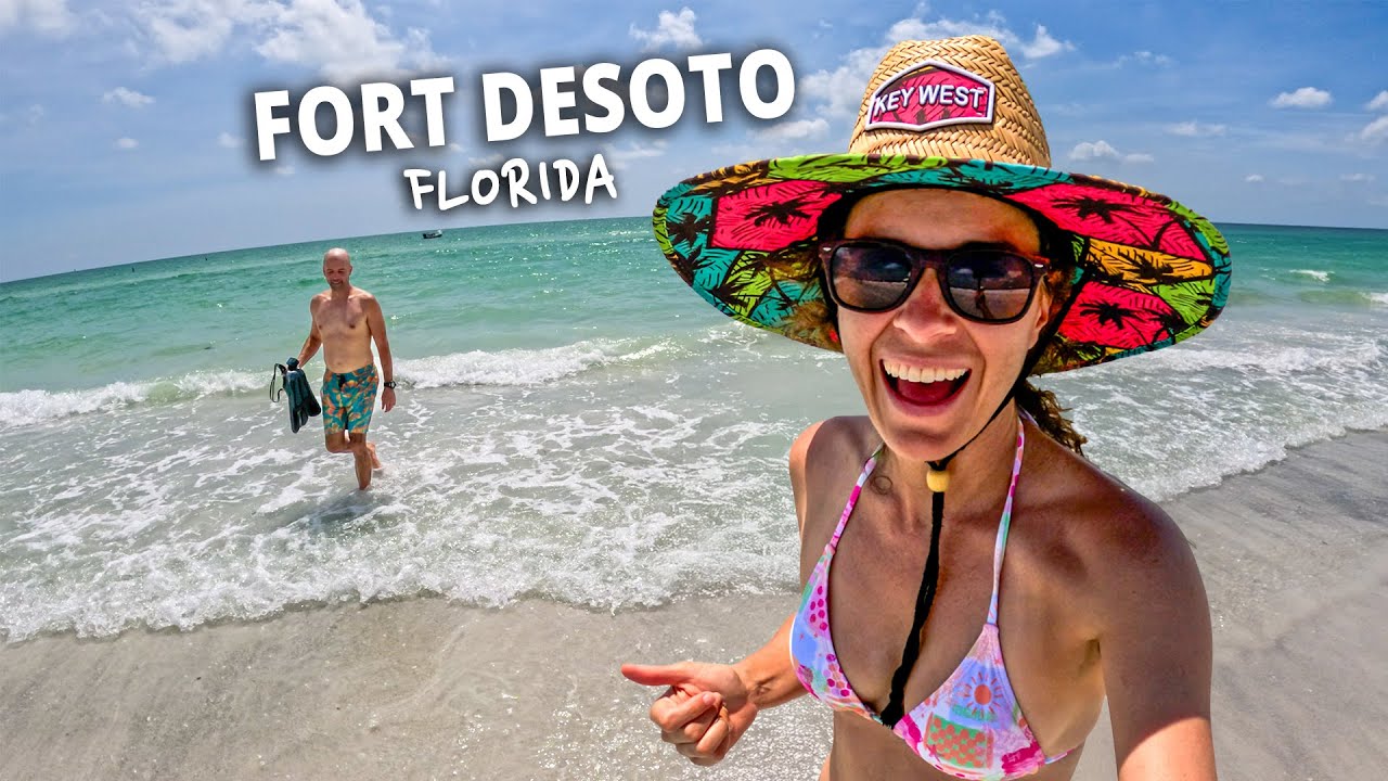 FORT DESOTO 🏖️🌴 Florida’s Best Beaches