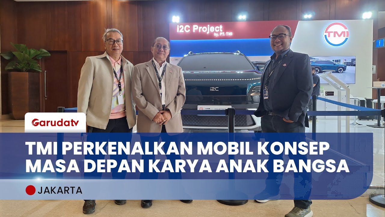 I2C, Mobil Listrik Karya Anak Bangsa, Kolaborasi PT TMI dan Italdesign Hadir di GIIAS 2025
