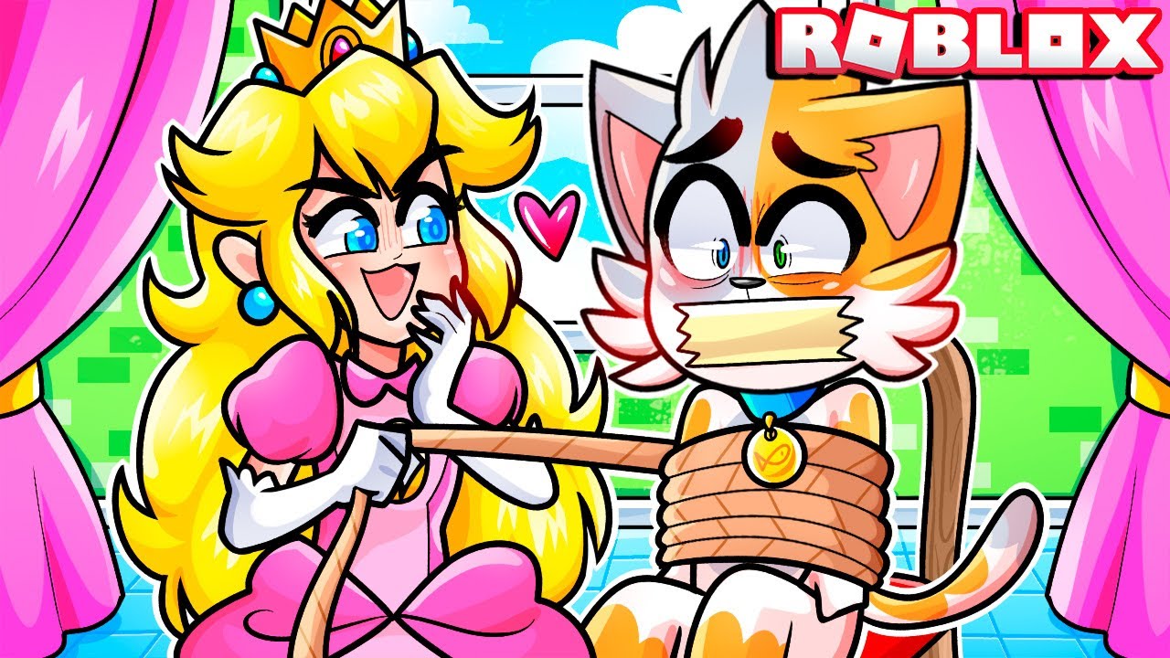 PEACH AMANTE de GATITOS SECUESTRA a GATORONRON en ROBLOX BROOKHAVEN! 😱😭 ¡AYUDA! 🥺 ROBLOX ROLEPLAY