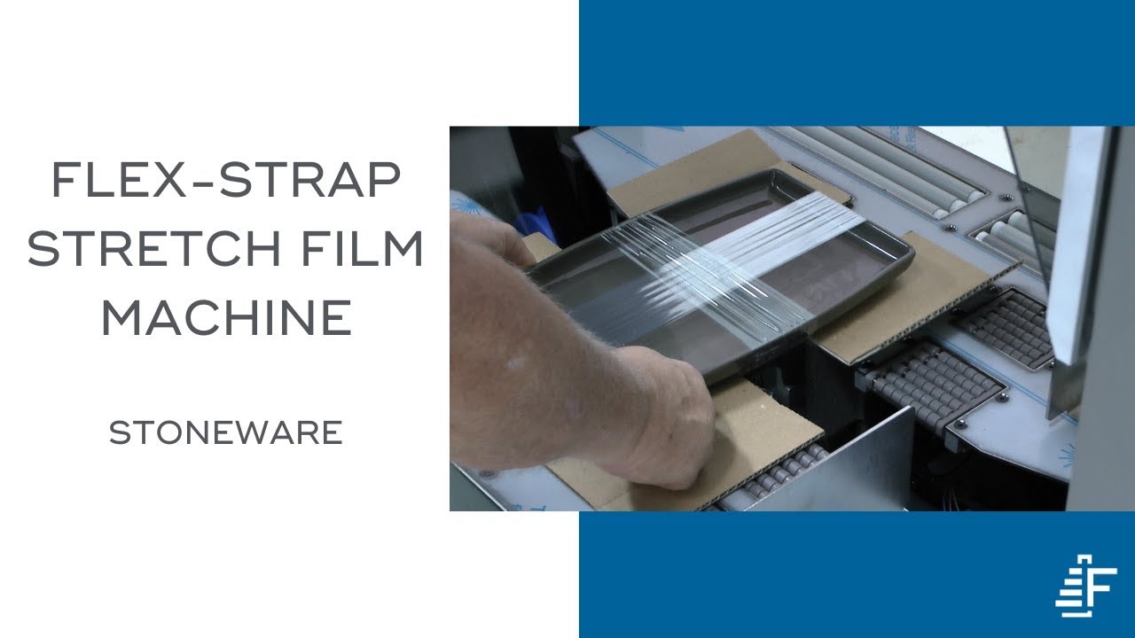 Stoneware Banding for Shipping Flex Strap Stretch Film Banding Machines