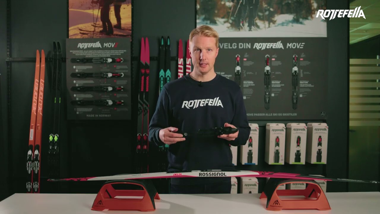 How to mount Rottefella Performance to skis with IFP mounting plate
