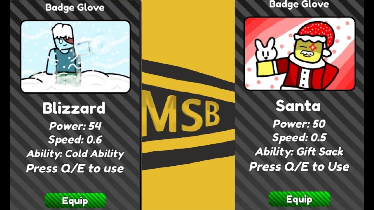 How to get Santa + Blizzard Gloves & Showcase | Mani's Slap Battles
