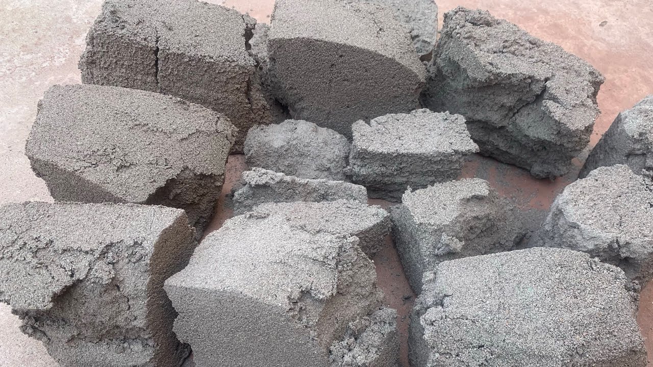 Pure sand dry floor crumbling asmr