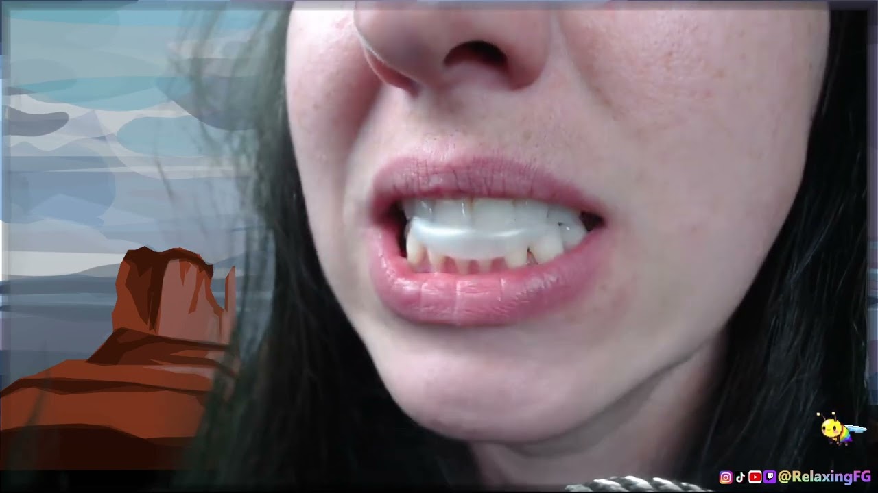 ASMR - Close Up Gum Chewing