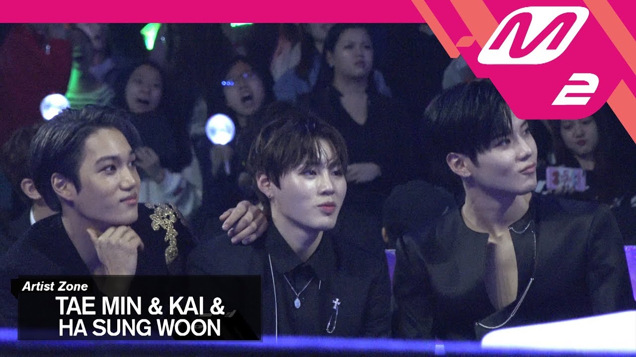 [2017MAMA x M2] 태민&카이&하성운 Reaction to 방탄소년단's Performance