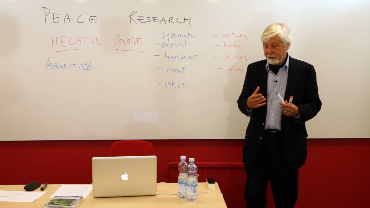 Lecture on Peace Research by Peter Wallensteen