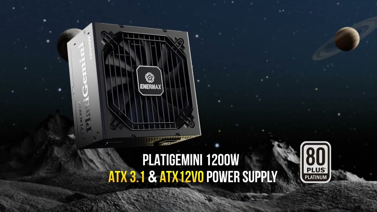 【Technology Unboxing】Red Dot Design Award Winner, Intel ATX 3.1 & ATX12VO Platinum PSU - PlatiGemini