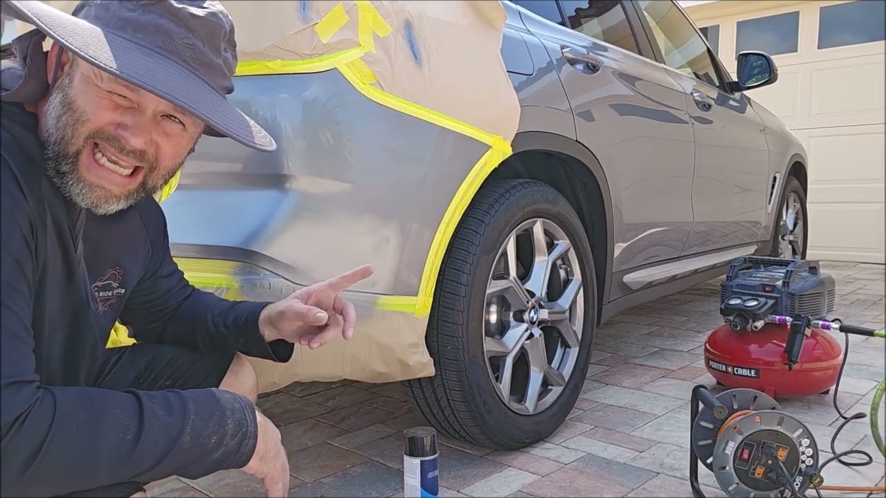 Мобильный кузовной ремонт и покраска автомобилей - Smart Repair - BMW X3 2025 года - район Тампа-Бэй