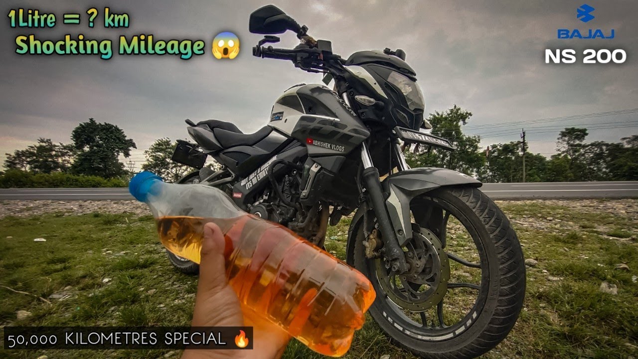 Mileage Test Of NS 200 After 50,000 Kilometres | shocking result | Meri Pulsar Kitna Deti hai ?