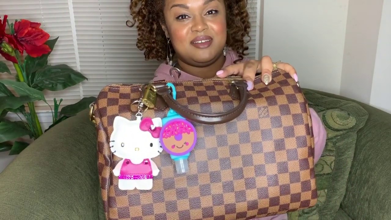 WHAT’S IN MY LOUIS VUITTON SPEEDY BANDOULIERE 30 l 2019