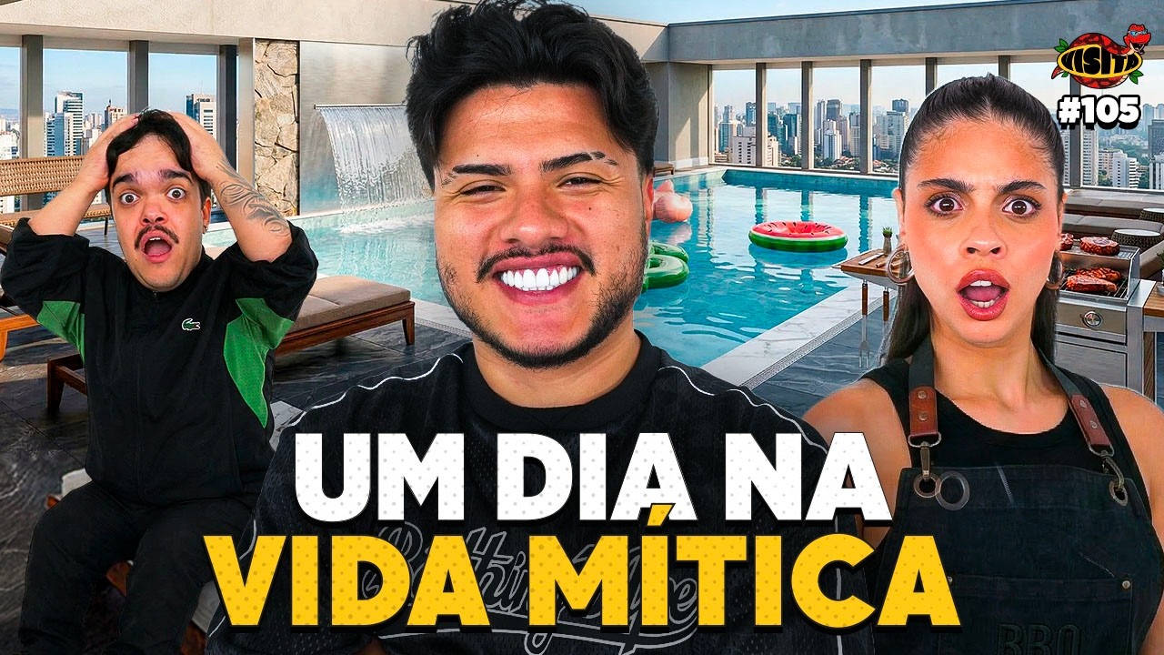 A NOVA COBERTURA MILIONÁRIA DO MITICO! - Podpah Visita #105