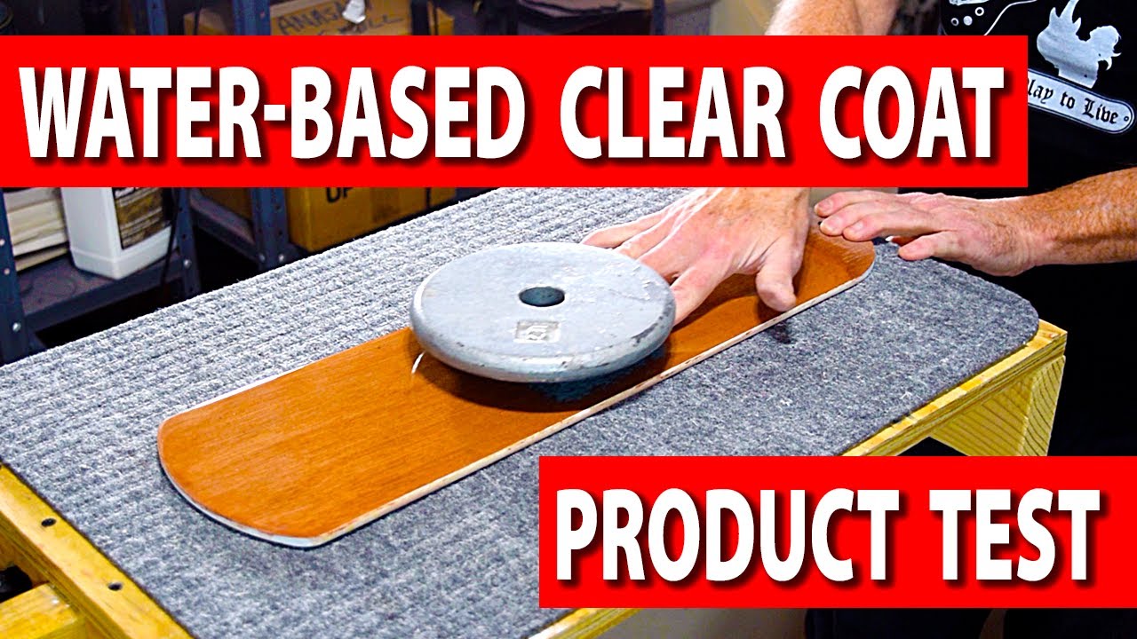 In Search Of The Ultimate Water Based Clear Coat