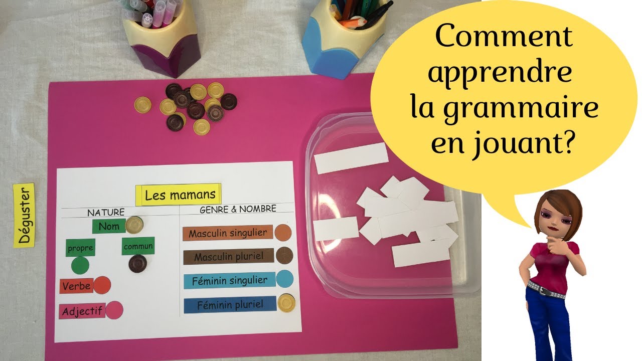 Comment apprendre la grammaire en jouant?