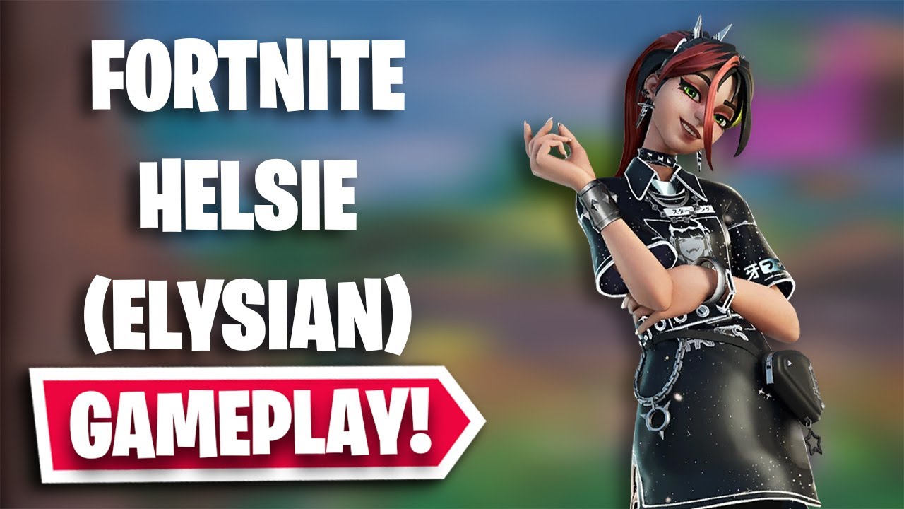 HELSIE (ELYSIAN) Gameplay in Fortnite | Chapter 4 - Season 1 Battle Pass