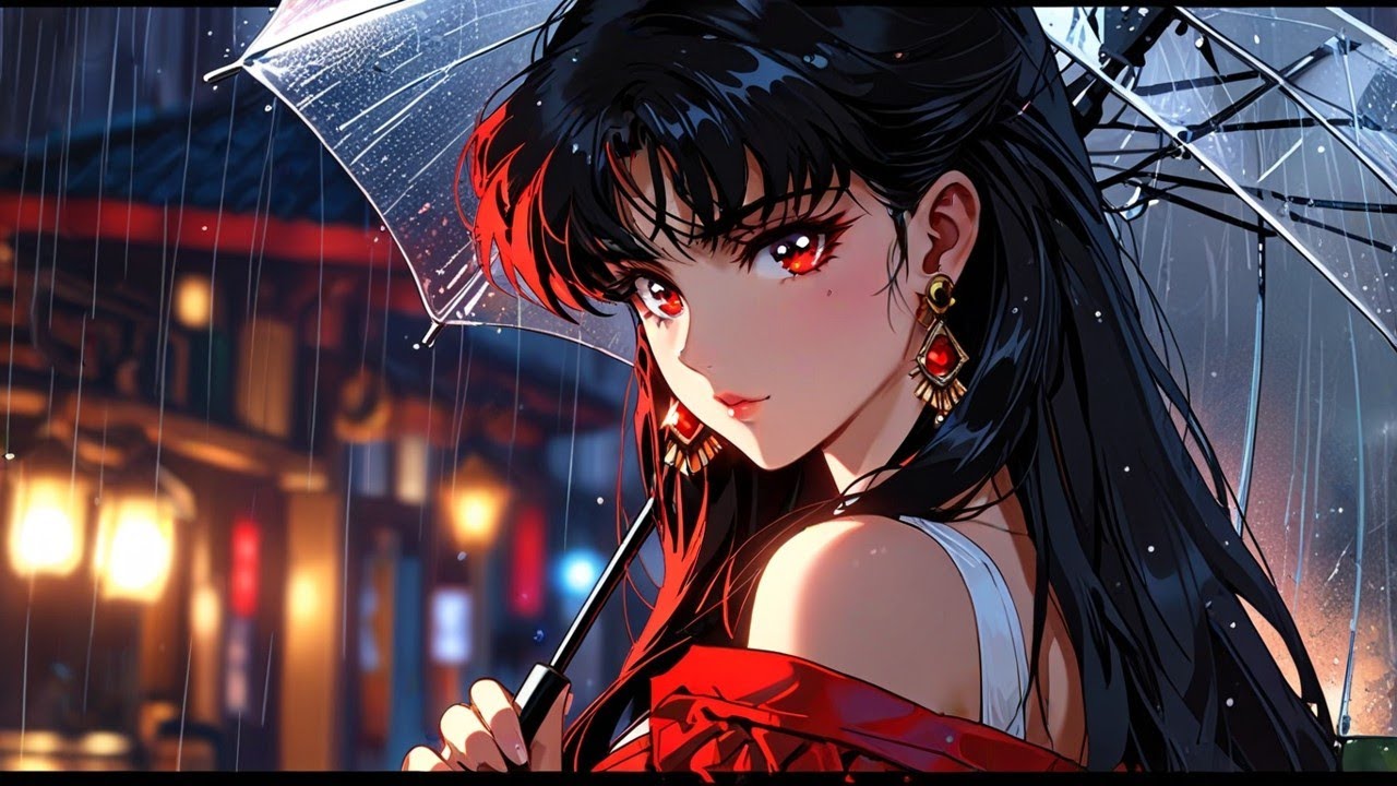 Sailor Moon in the Rain — Aesthetic Melancholy 🌙💧