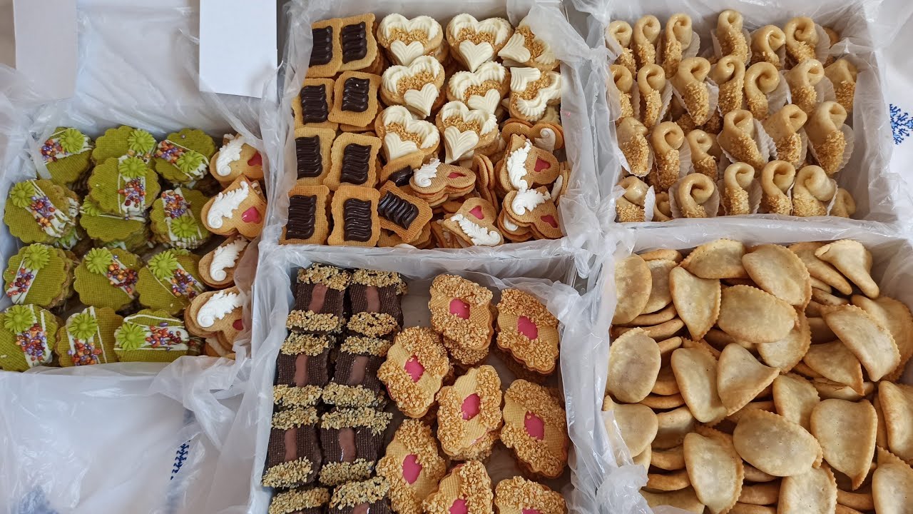طلبيات العيد عجنة حلوة اللوز و2عجنات صابلي بريستيج فوقت وجيز  اسرار الحريفيات+الثمن والكمية