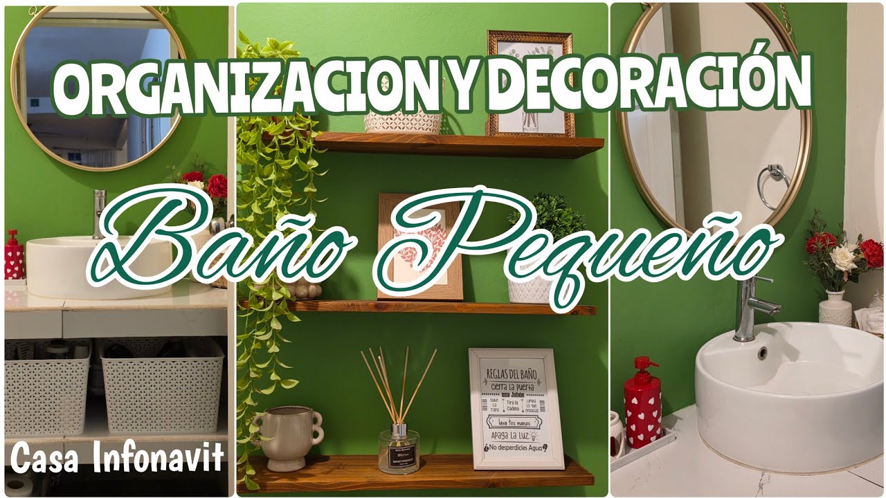 ORGANIZANDO MI BAÑO PEQUEÑO + DETALLES DE SAN VALENTÍN ❤️  Pequeño Cambio 