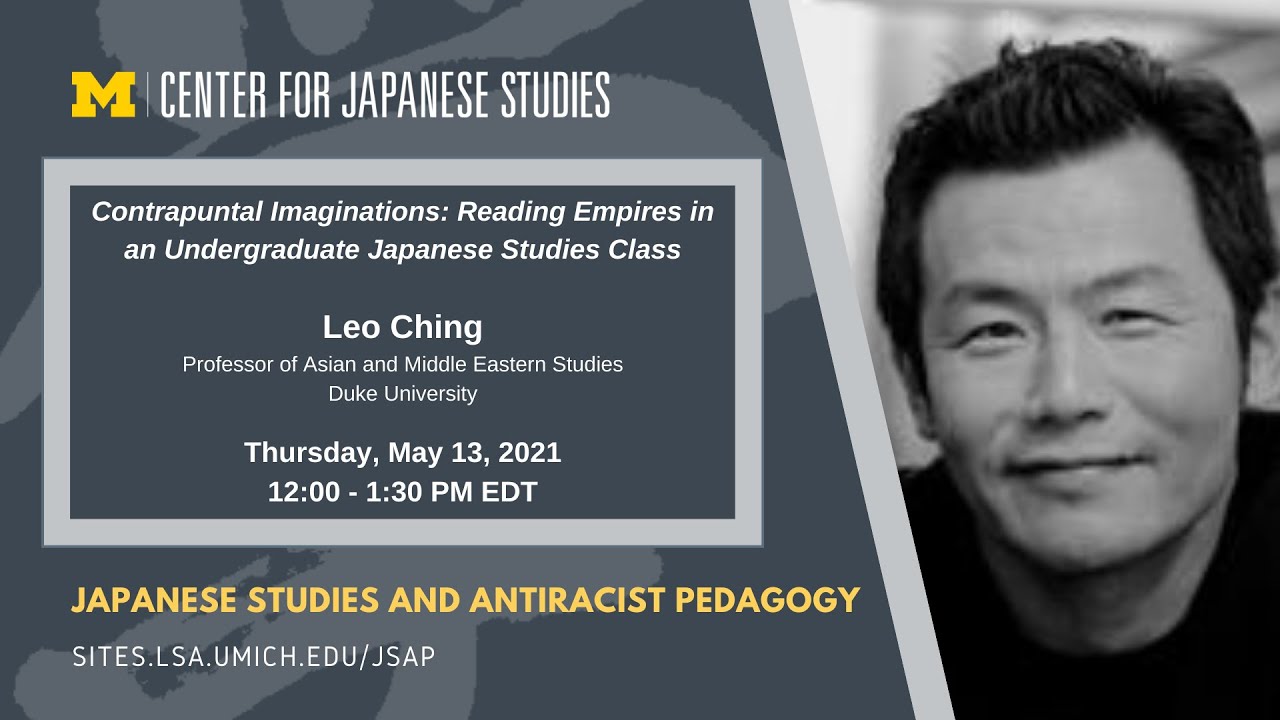 Contrapuntal Imaginations: Reading Empires in an Undergraduate Japanese Studies Class
