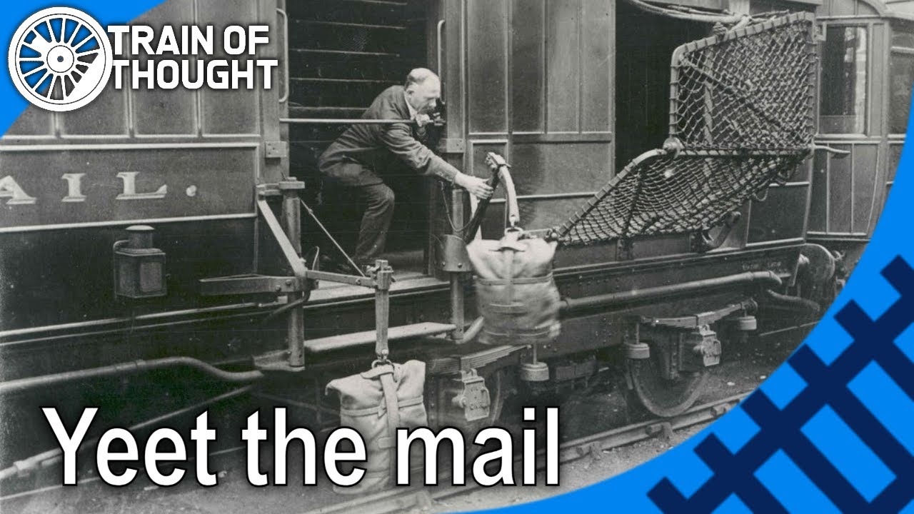 How mail trains collected letters without stopping - Post Trains