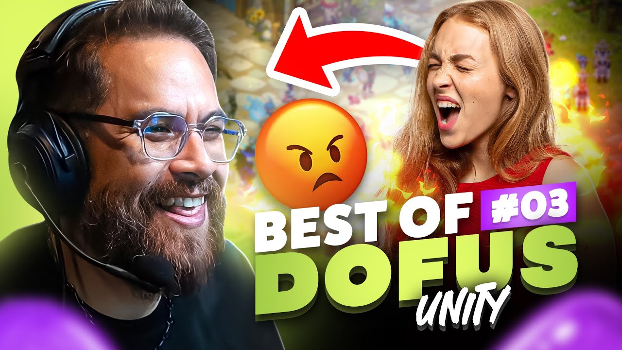 IL ESQUIVE SA FEMME POUR JOUER &Agrave; DOFUS 😂 - Best Of Dofus Unity #03