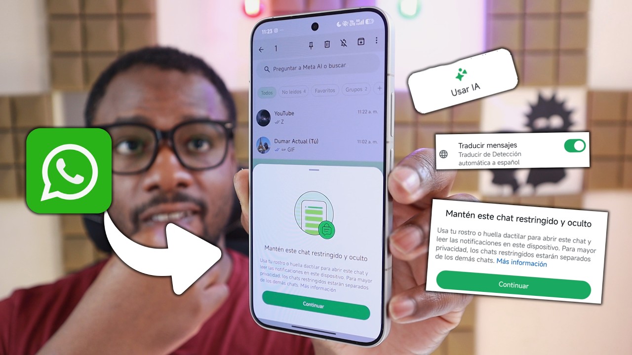 Nueva Actualizaci&oacute;n de WhatsApp para Android: M&aacute;s IA y Nuevas funciones